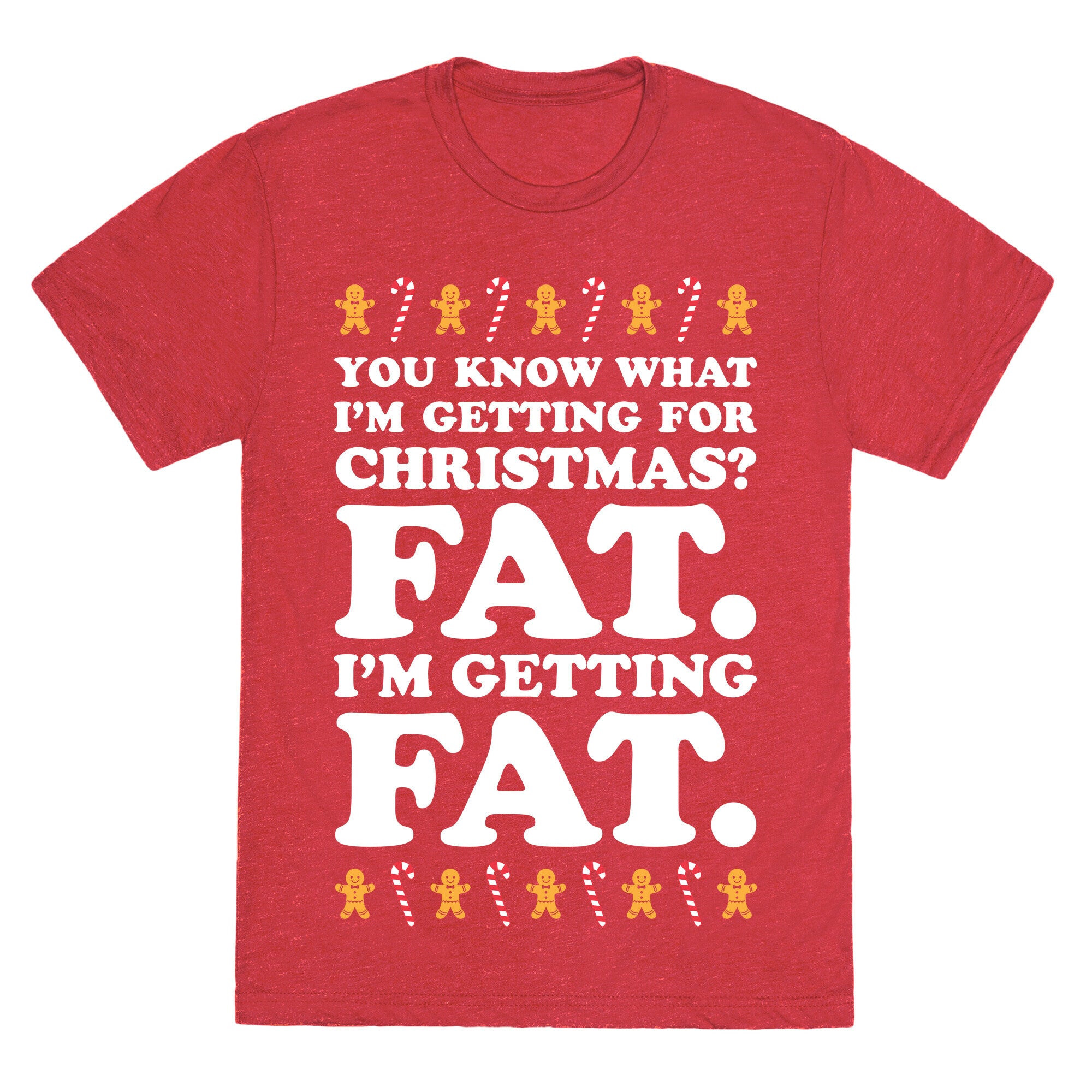 Fat Christmas Unisex Triblend Tee